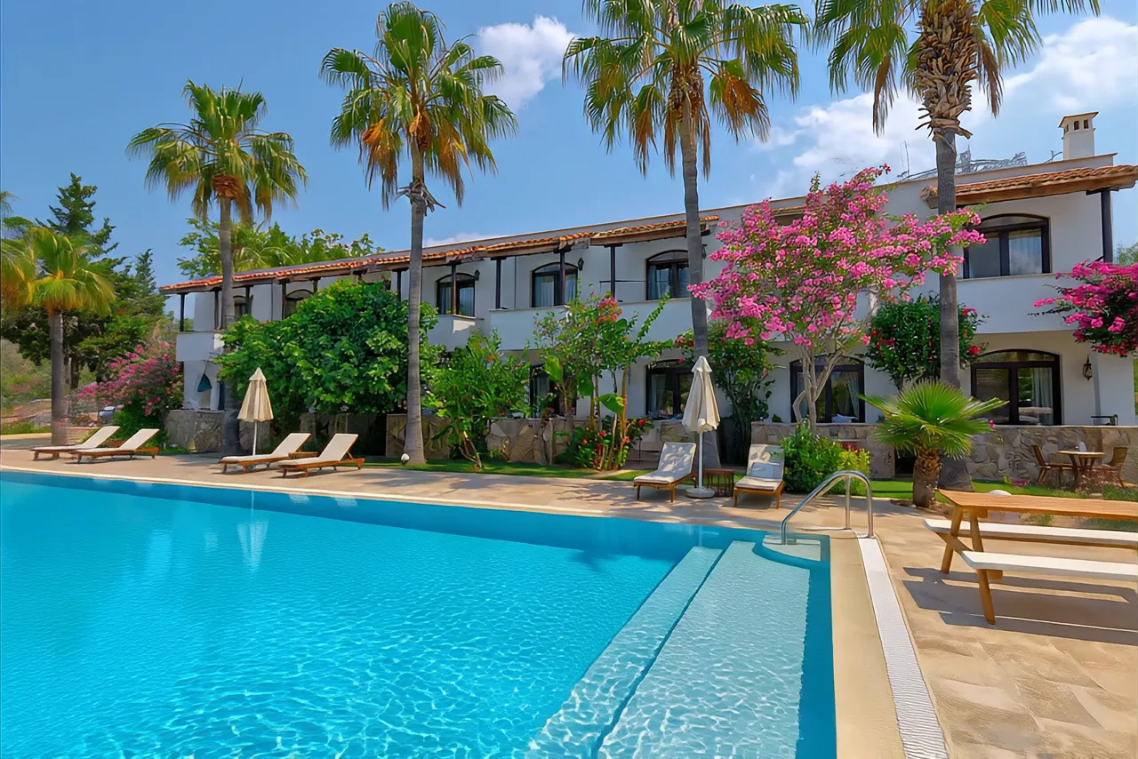 Garden & pool